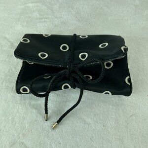 Vintage Oscar De La Renta Jewelry Access Cosmetic Travel Hanging Bag Holder